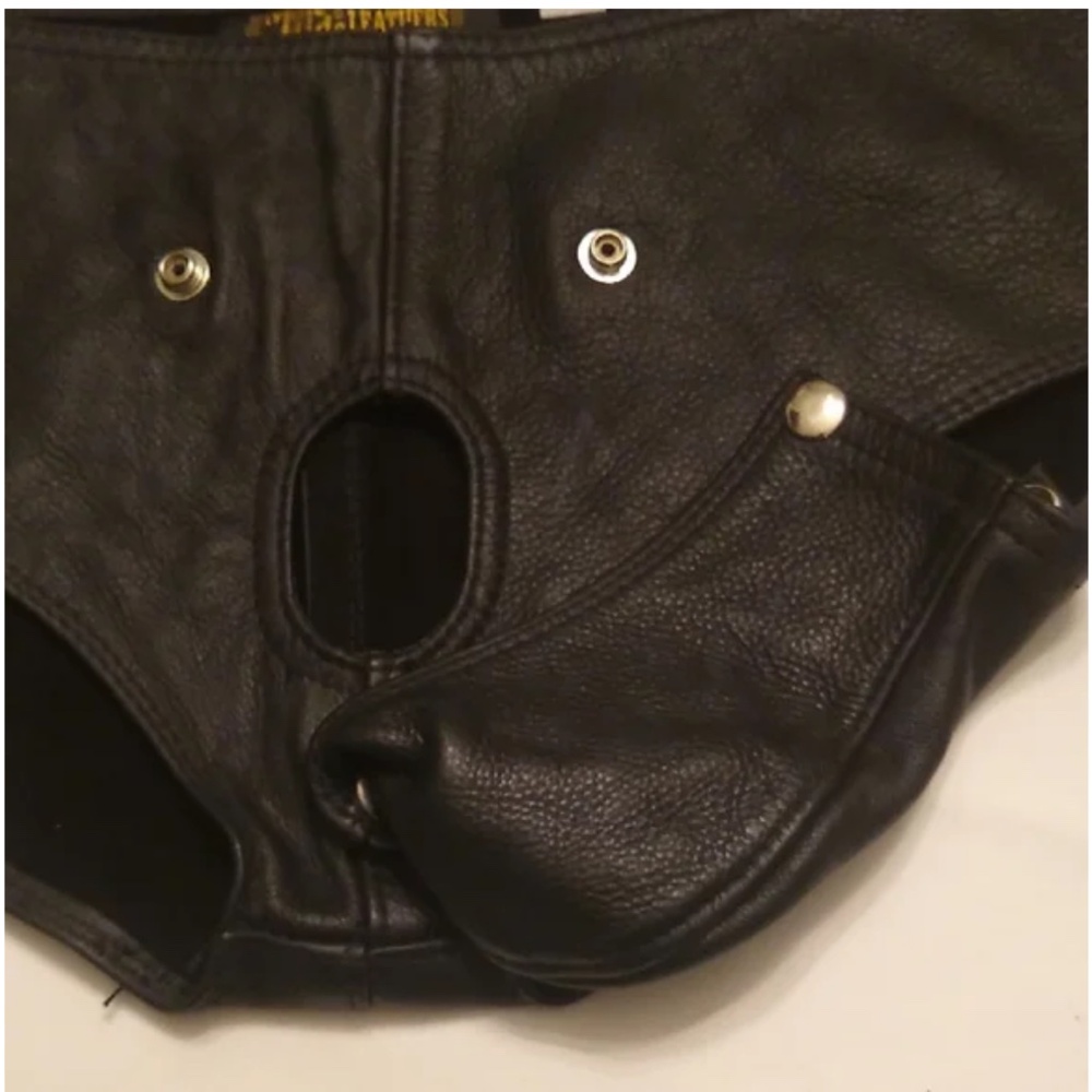 Mens leather  underwear shorts club wear I do not have  I want to purchase - Picture 5 of 5